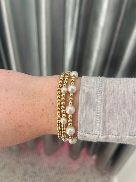 Luxe Trio Bracelet Set - Balance. Beauty. Belief.